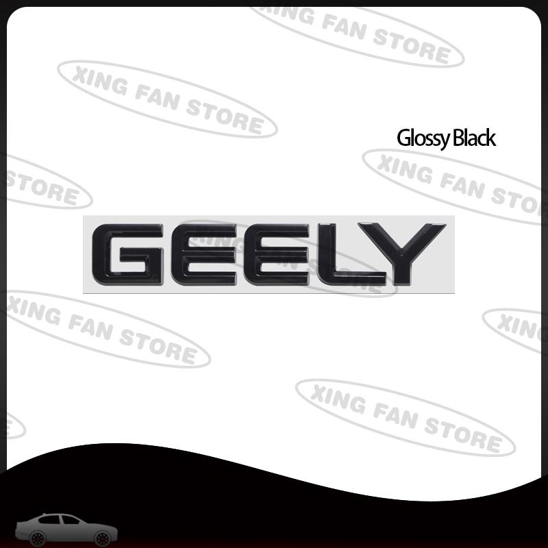 

Auto Styling For Geely GX3 Manjaro Tugella Azkarra Atlas Pro Coolray Emblem Car Rear Trunk Badge Decal Body Sticker Accessories