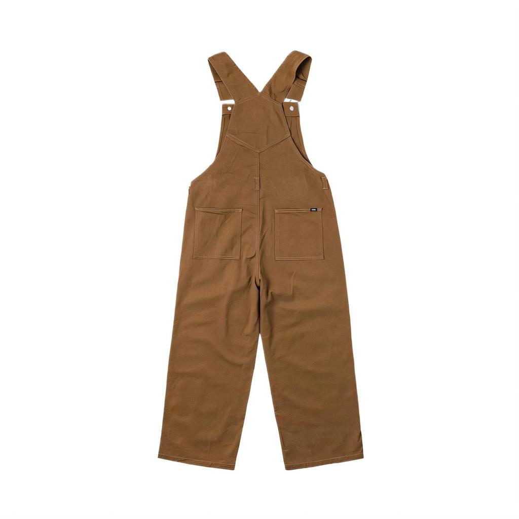 Vans Solid Color Comfortable Soft Versatile Overalls Women Overalls Khaki VN000NEG0E0