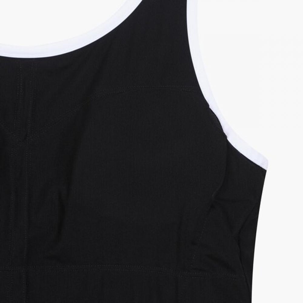 Le Coq Sportif sLeeveLess Dress Blk   Qp222top52