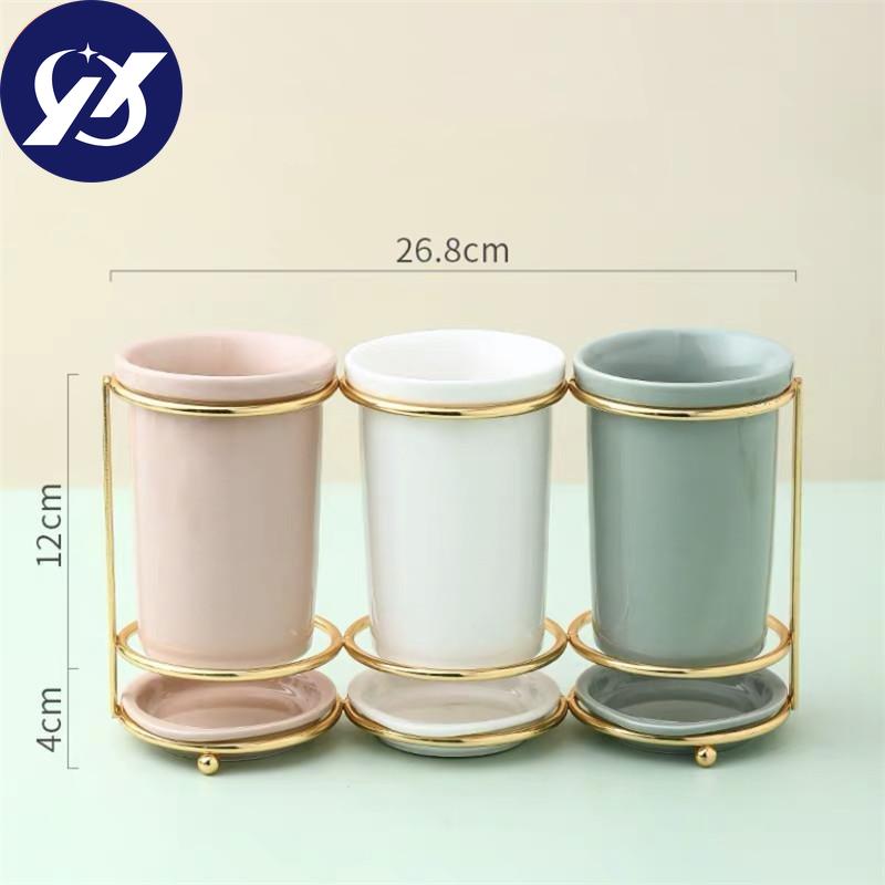 Ceramic Chopsticks Holder Restaurant Draining Rack Kitchen Spoon Fork Shelf Home Tableware Storage Box