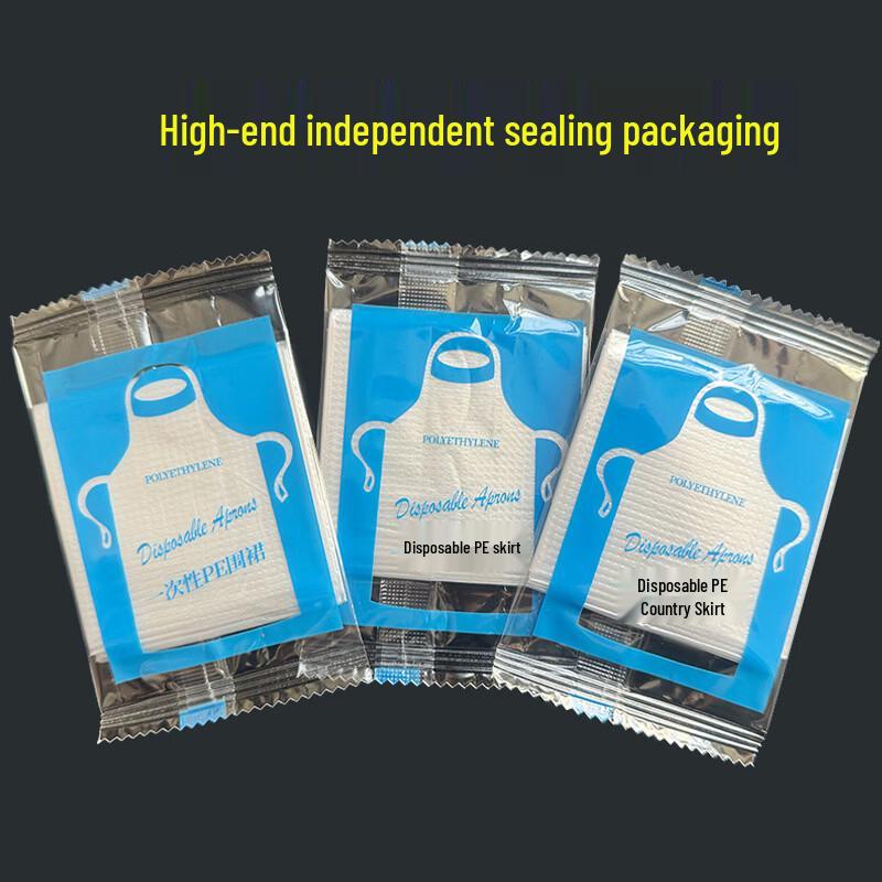OEING Disposable PE Plastic Aprons for Adults 60x95cm