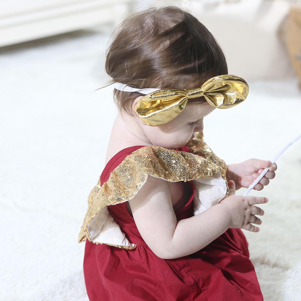 Oucan Summer Infant Baby Girls Sequin Bowknot Wedding Party Romper Princess Dress Oucan Summer Infant Baby Girls Sequin Bowknot Wedding Party Romper Princess Dress