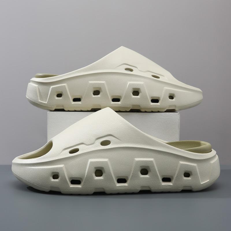 

Men s spring and summer new trend versatile casual one-word drag classic casual outdoor beach lazy shoes 44-45 светло-зеленый