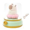 Capybara Nachtlicht Niedliche Wiederaufladbare Lampe Dimmbar Timerfunktion Dual-Modus LED Nachttischlampe Tischdekoration