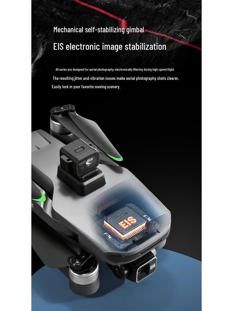 S155 Drone: GPS, HD Aerial Photography, 5G Image Transmission, 360° Obstacle Avoidance, 3-Axis Gimbal Remote Control Aircraft.