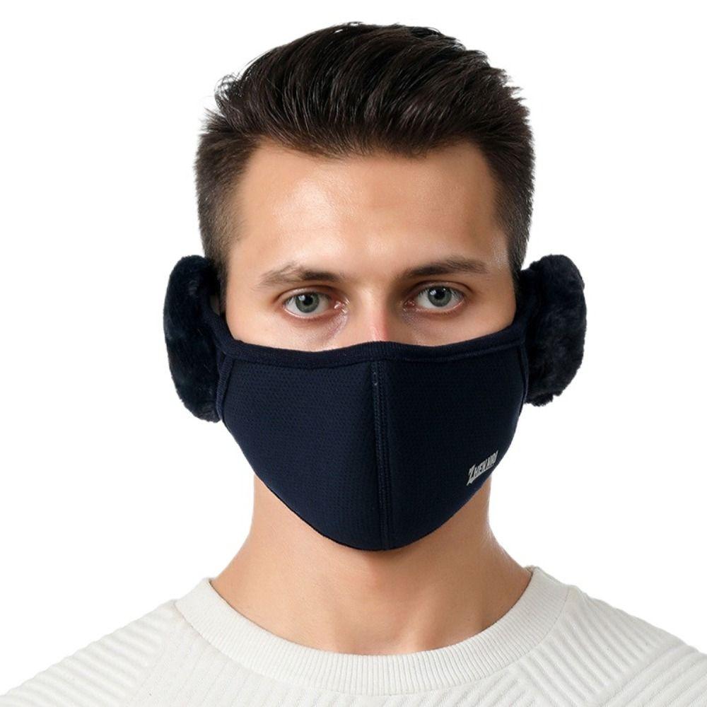 Thermische Ohrklappen-Wickelmaske Winddichte Halbgesichtsmaske Kreative Ohrenschützer-Maske Outdoor