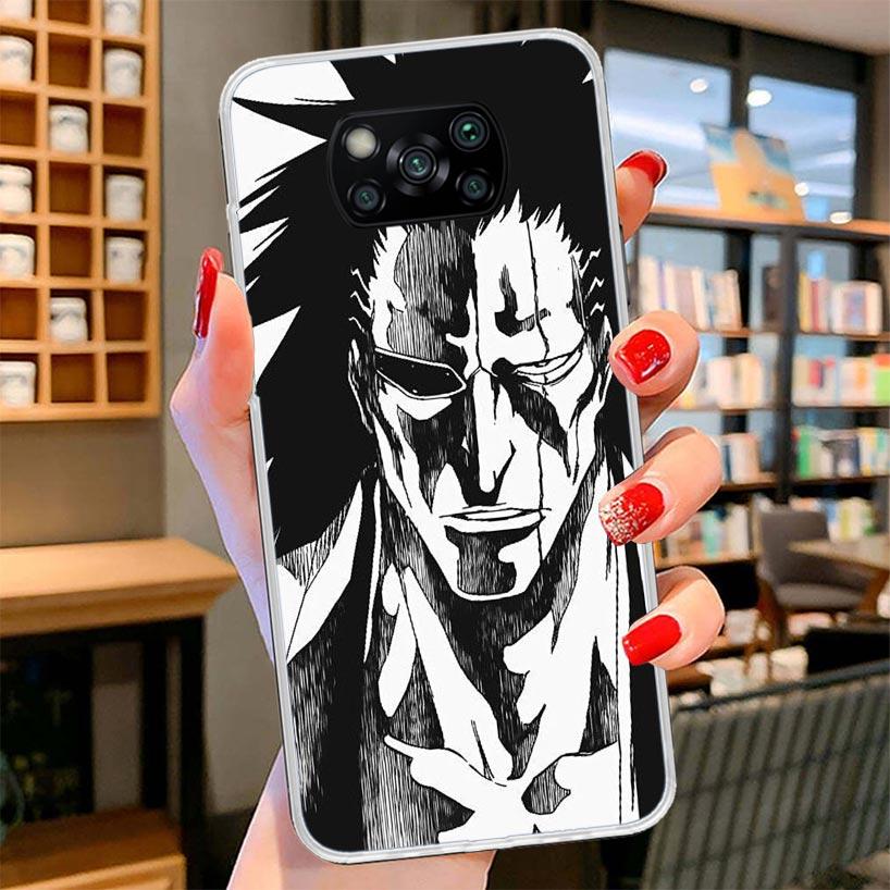 

Bleach Zaraki Kenpachi Cover Phone Case For Xiaomi Poco F7 Ultra X7 X6 X5 Pro M7 Redmi 15C 15 13C 13 12C 12 10C 10 9A 9C 9T 9 Sh Xiaomi Poco X6