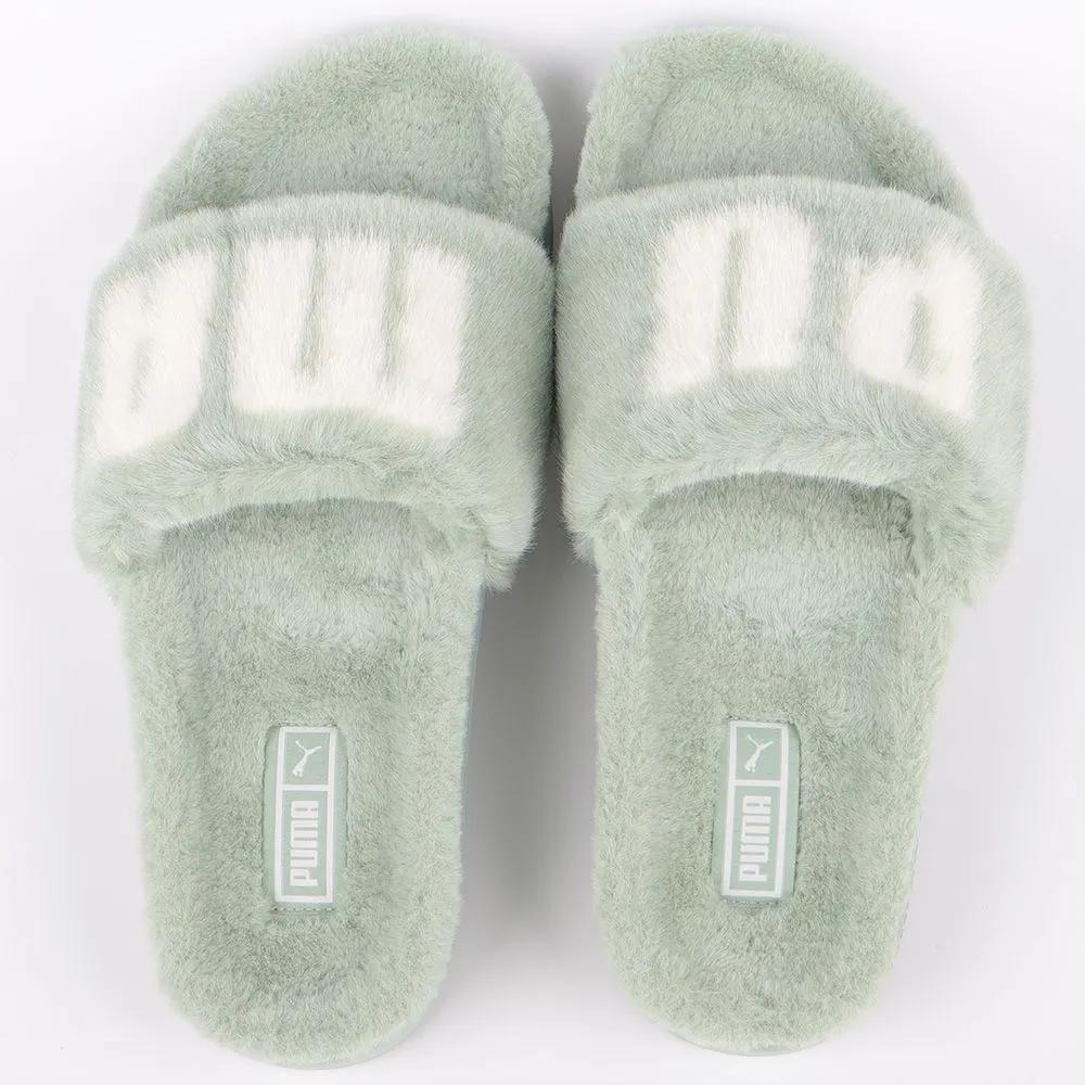 Puma Leed Cat 2.0 Fuzz WNS Slippers 38731312 Fur Slippers Fur Shoes Winter Warm Shoes for Indoors and Outdoors