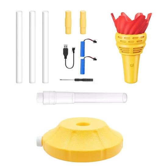 

Automatic Bubble Machine with Music And LED Light Adjustable Height Bubble