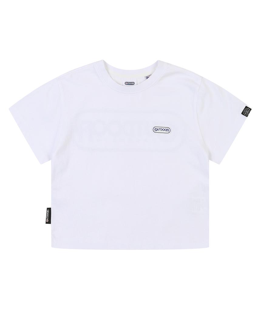 OUTDOOR PRODUCTS Women'S Small Logo Crop T-Shirt W Small Logo Crop T-Shirts