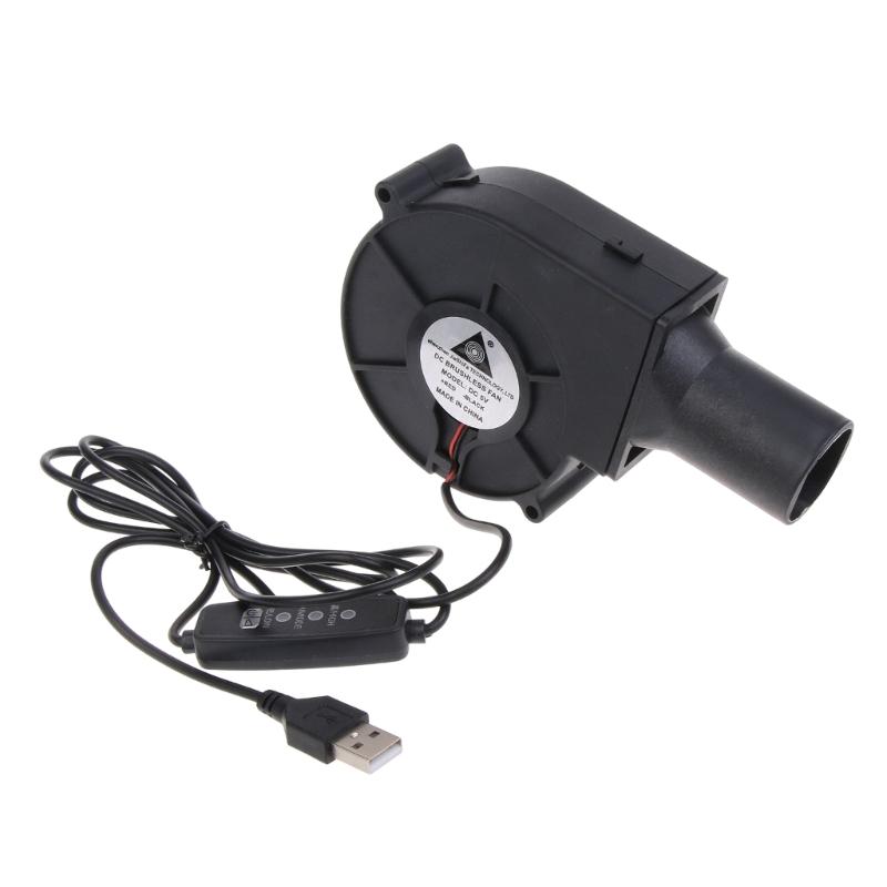 9733 Air Blower 5V Large AirFlow Fan 3600R for BBQ Camping Cooking Stove Fans