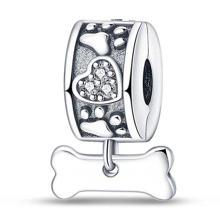 

Silicone Spacer Beads Copper Colorful Zircon Cat S Claw Charms Beads Fit Original Bracelet Fine Diy Jewelry