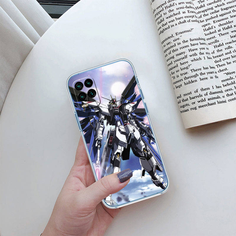 JO27 Gundam Phone Case for Motorola E22S E7 G6 G7 G8 G9 Plus Power Play G10 G20 G04 E30 E40 E22 E20 E13 G22 G23 G Stylus Play