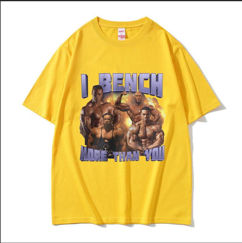 Vintage Kevin Levrone Gym Funny Meme T Shirt Unisexs ONeck High Quality Fashion Tshirts Cotton Oversized Tshirt Streetwear
