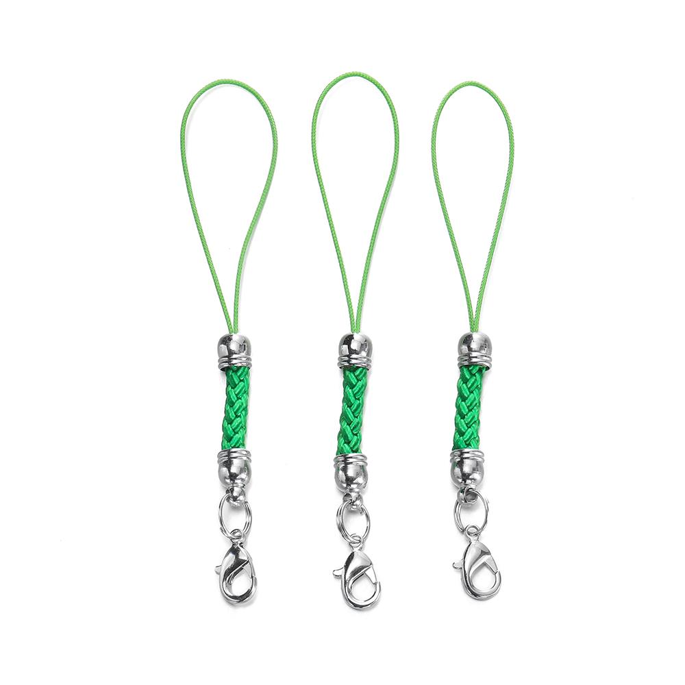

10/20pcs Keychain Rope with Lobster Clasp Jump Rings Lanyard Lariat Strap Cord For DIY Keyring Pendant Jewelry Making Supplies 10Pcs