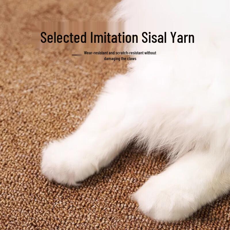 Sisal-Style Corrugated Cat Scratching Mat