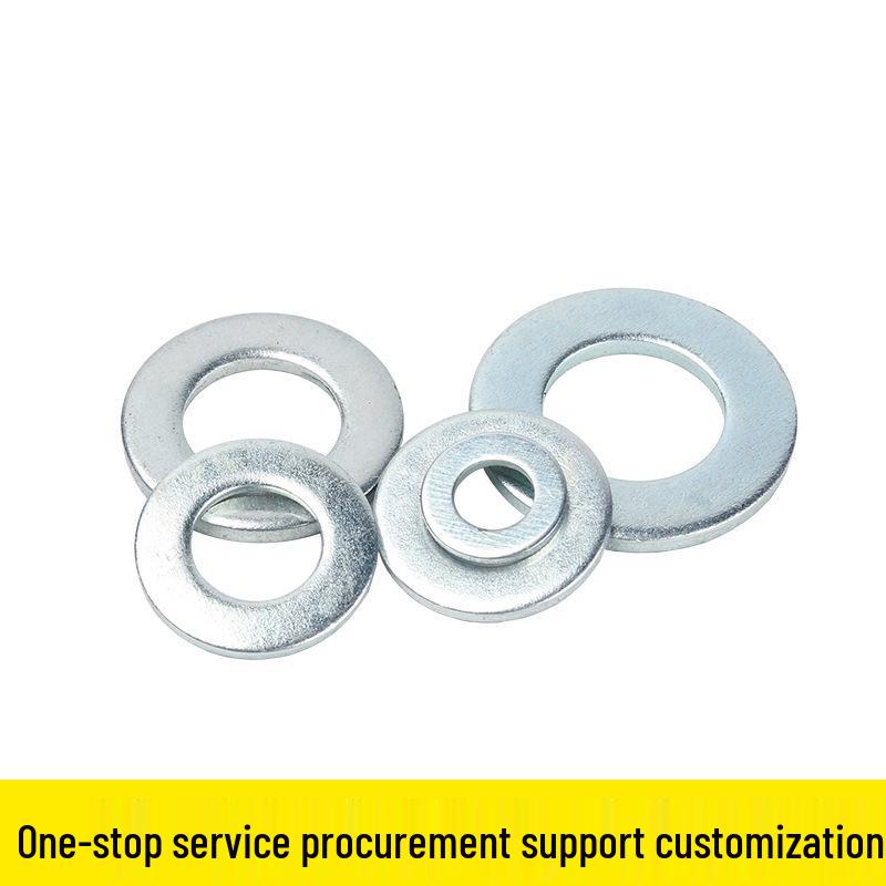 Extra Large Galvanized Carbon Steel Thickened Flat Washer