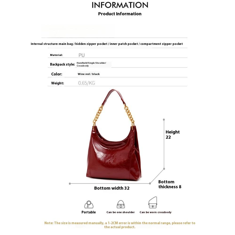 Bag Female Bright Armpit Bag