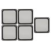 5PCS Nylon Mesh Fan Dust Filter Easy Installation Computer Fan Filter PC Cooler Filter  Power Supply