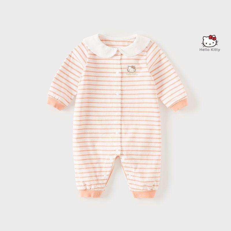 Hello Kitty Collaboration with David Bella Baby Romper 2026 Spring New Style Girl Baby Jumpsuit Onesie