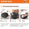 SUPOR Fine Iron Honeycomb Non-Stick Wok