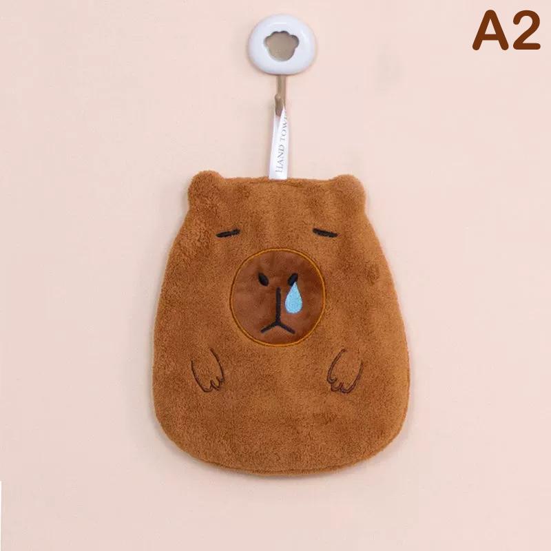 

Супервпитывающее милое полотенце для рук с капибарой, бытовое полотенце из микрофибры для кухни, высокоэффективное полотенце для чистки посуды, кухонный инструмент