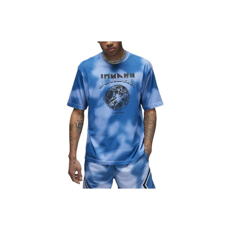 

New JORDAN T Shirts Men Blue FB7448-412 XXL