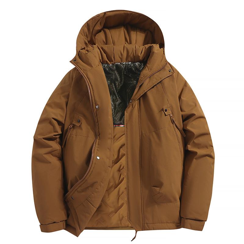 New Jacket Outdoor Heavy Cotton Coat Padded Hooded Mountain Cotton-padded Jacket Tooling.