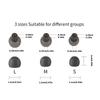 Replacement Ergonomic Silicone Earbud Covers Cushions Sweatproof Nonslip Design Enhancing Bass Suitable For Gym Running