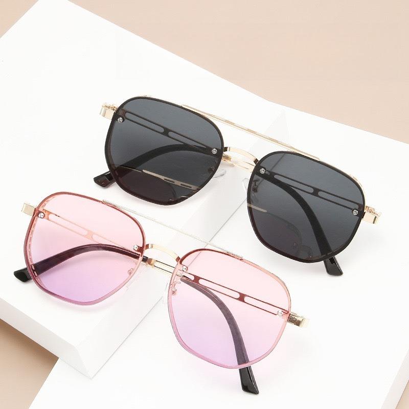 Neue Stilvolle Polygonale Punk-Stil Sonnenbrille Trendige Retro Luxus Polarisierte Brille Klassische Fahrbrille UV400 Schutz