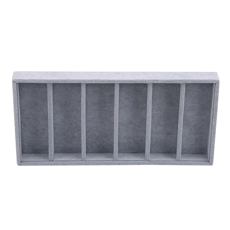 1Pc Sunglasses Organizer Tray Boxs 6 Grids Stackable Glasses Display Case for Women Glasses Jewelry Display Watch