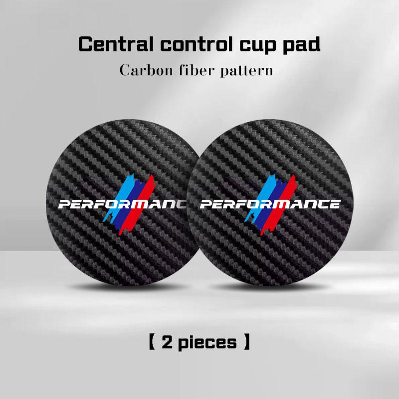 

2Pcs Car Coaster For BMW 1 2 3 4 5 6 7 Series X1 X3 X4 X5 X6 X7 F20 G20 G30 G05 G11 F15 F16 G01 G02 Water Cup Mat Non-slip Pad