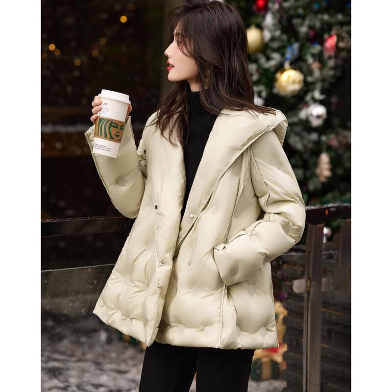 Demana Women's Hooded 90% Duck Down Short Jacket