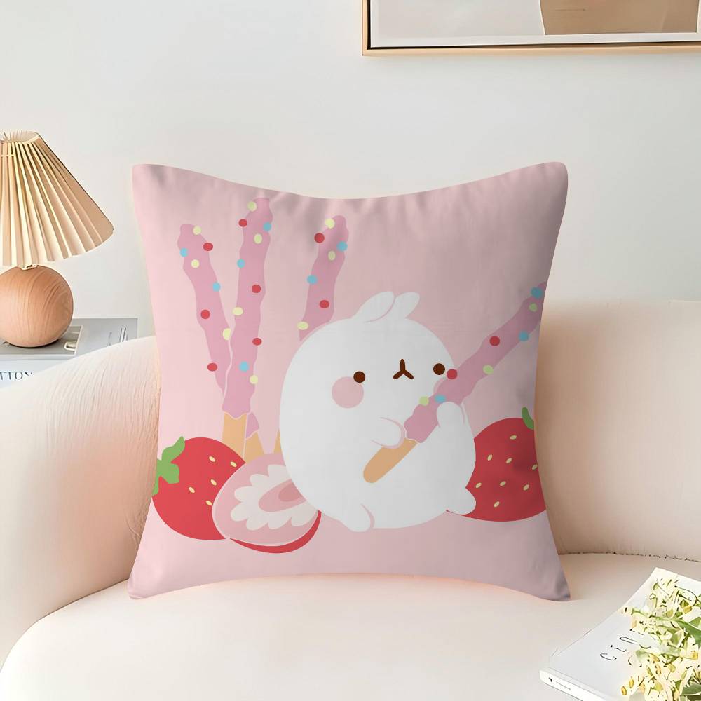 Anime F-Fairy Tail Stitch Lucky Dragon Pillow Cover Sofa Cushion Cover Home Room Decoration Children Gift
