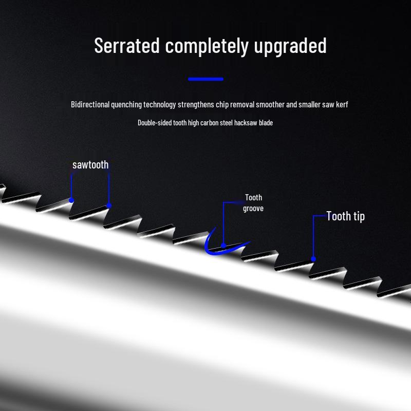 Dvouúčelový 300mm pilový list pro těžké zatížení s hrubými a jemnými zuby pro zpracování dřeva