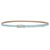 Candy Color PU Leather Waistband Waist Belt Thin Waist Belt Fashion Thin Belt  Ladies