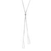 Geometric Wheat Ear Tassel Sweater Necklace: Minimalist Design for Women's Cold Style Elegance.