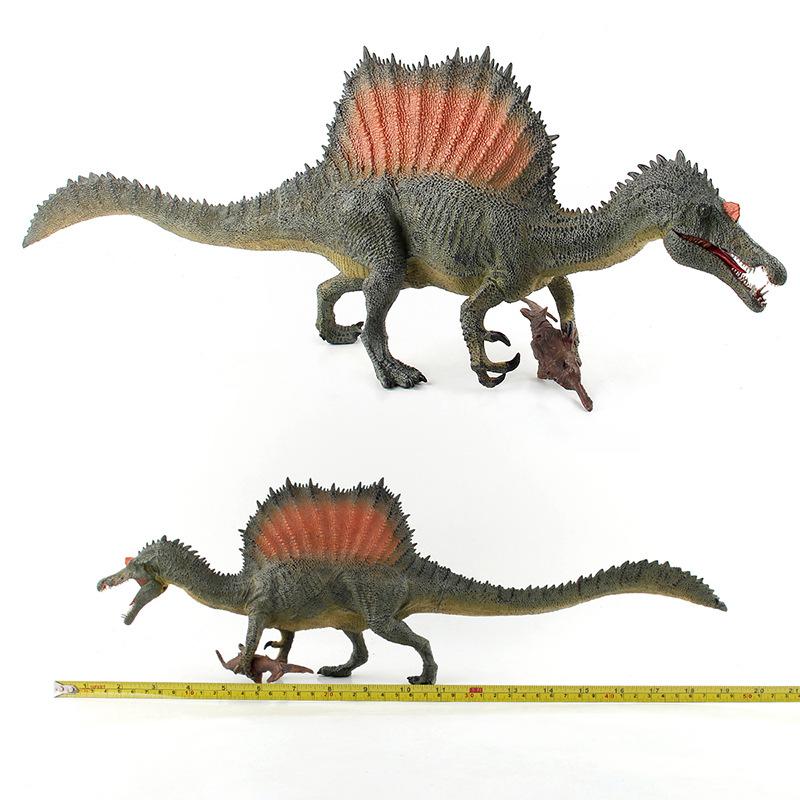Simulation Animal Model Spinosaurus Fishing Plastic Solid Static Dinosaur Toy Ornament Doll