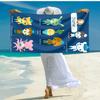 Personalized customized proof beach towel with Octonauts pattern - soft, absorbent,quick-drying,perfect swimming,camping&bathing