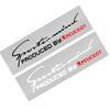 Samolepka na auto Reflexní samolepka na obočí světlometu auta Decal Pro Peugeot 206 307 308 3008 207 208 407 508 2008 107 106