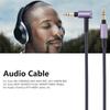 3.5mm Jack Audio Cable Aux Cable Male to Male Earphone Line Cord For Sony WH-1000XM5 XM4 XM3/WH-H900N H800 ATH-MSR7 Headphone