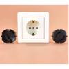 20PC European Power Socket Protective Cover Plastic Insulating Protective Cover Power Protection Cover Home AccessoriesGood product