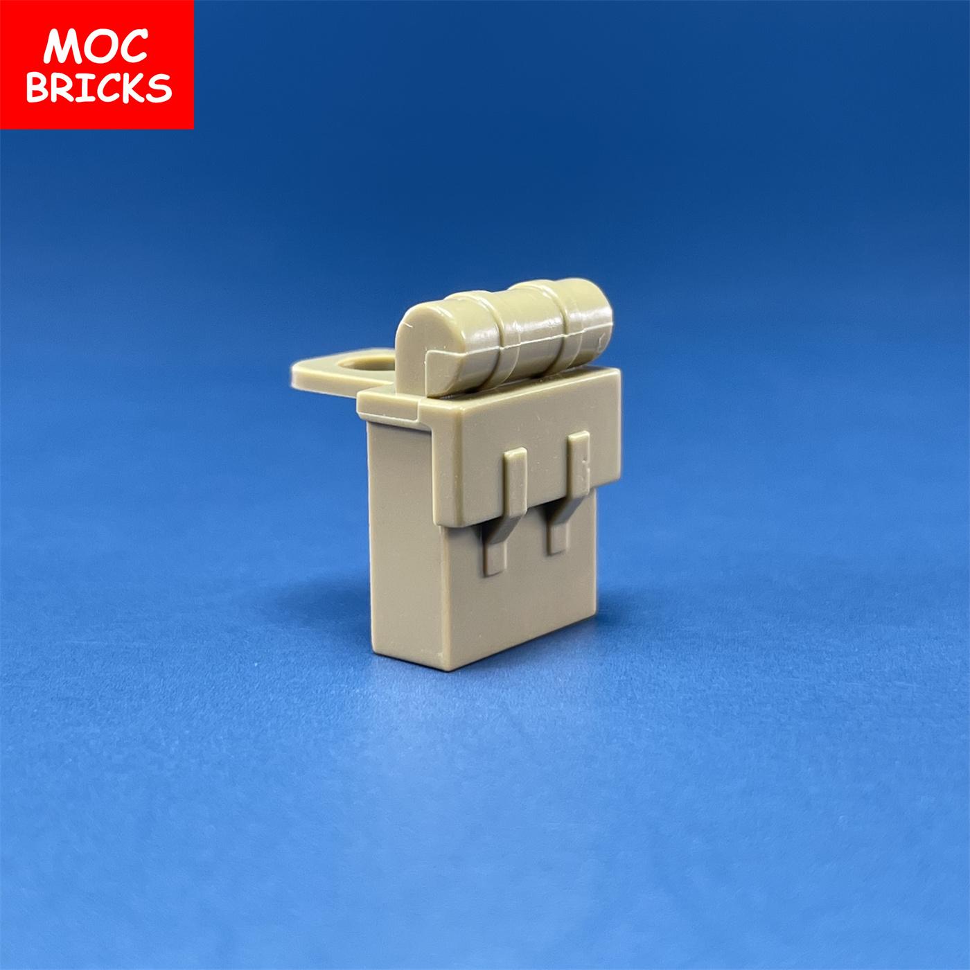 

Нетоксичный 20 шт./лот Детали Moc Кирпичики Аксессуар Рюкзак Неоткрывающийся Мешок Совместимый С Фигуркой 2524 Строительные Блоки Аксессуары Детская Игрушка Подарок