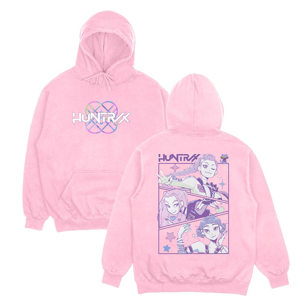 KPop Dämonenjäger Hoodies Harajuku Pullover Top Sweatshirt Mode für Frauen Männer Lässig HipHop Unisex Streetwear