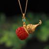 Certified Natural Hetian White Jade Pendant Necklace with 925 Sterling Silver Inlay for Women