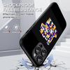 Fashion Hip-hop Logo Japan Art Painting Phone Case For iPhone 16 15 14 13 12 11 Plus Pro Max Limited Black Hard Case Sheepskin