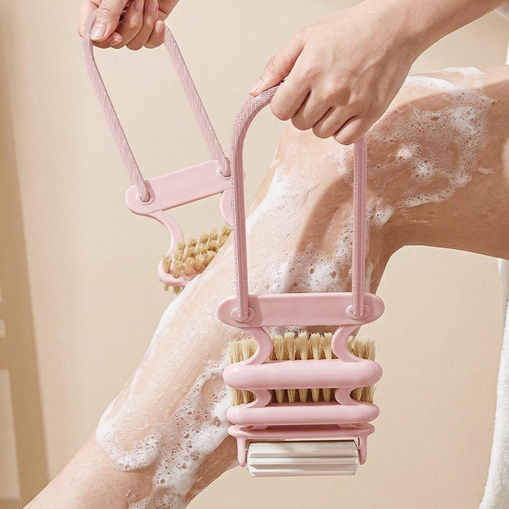 massage roller Back Scrubber Massager 2-in-1 Back Shower Strap Rubbing Back Strip Home Use