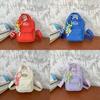 Childrens Candy Color Nylon Casual Small Shoulder Bag For Kids Daily Use