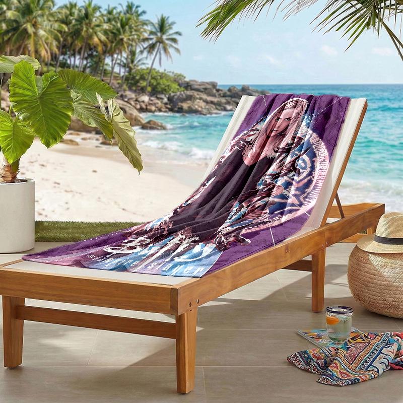 Buffy Fashion Beach Towel: Ideal for Summer Adventures Soft, absorbent and quick drying suitable for swimming and bathing