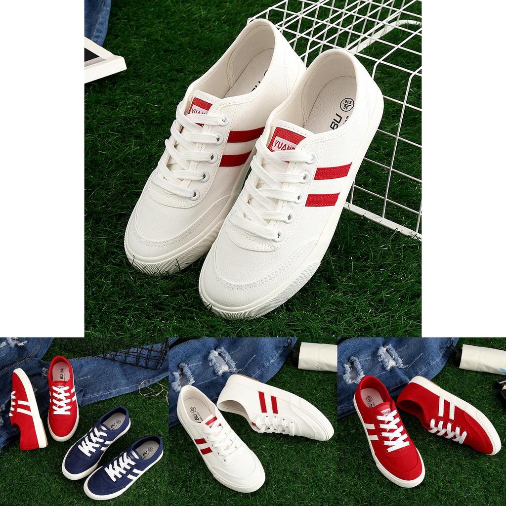 Stylish Breathable Sneakers Korean Design Flat Bottom Harajuku Women's Canvas Shoes